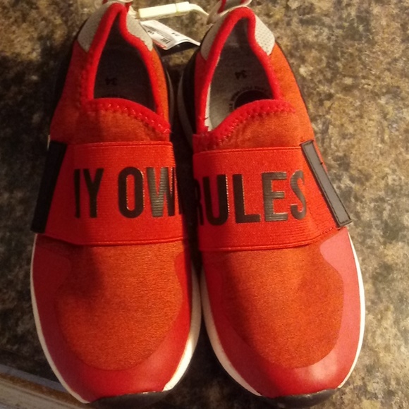red sneakers kids
